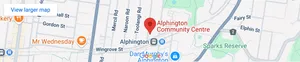 Map location Fairfield Communiy Centre Map location Fairfield Communiy Centre