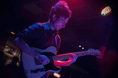 image of Daniel playing live